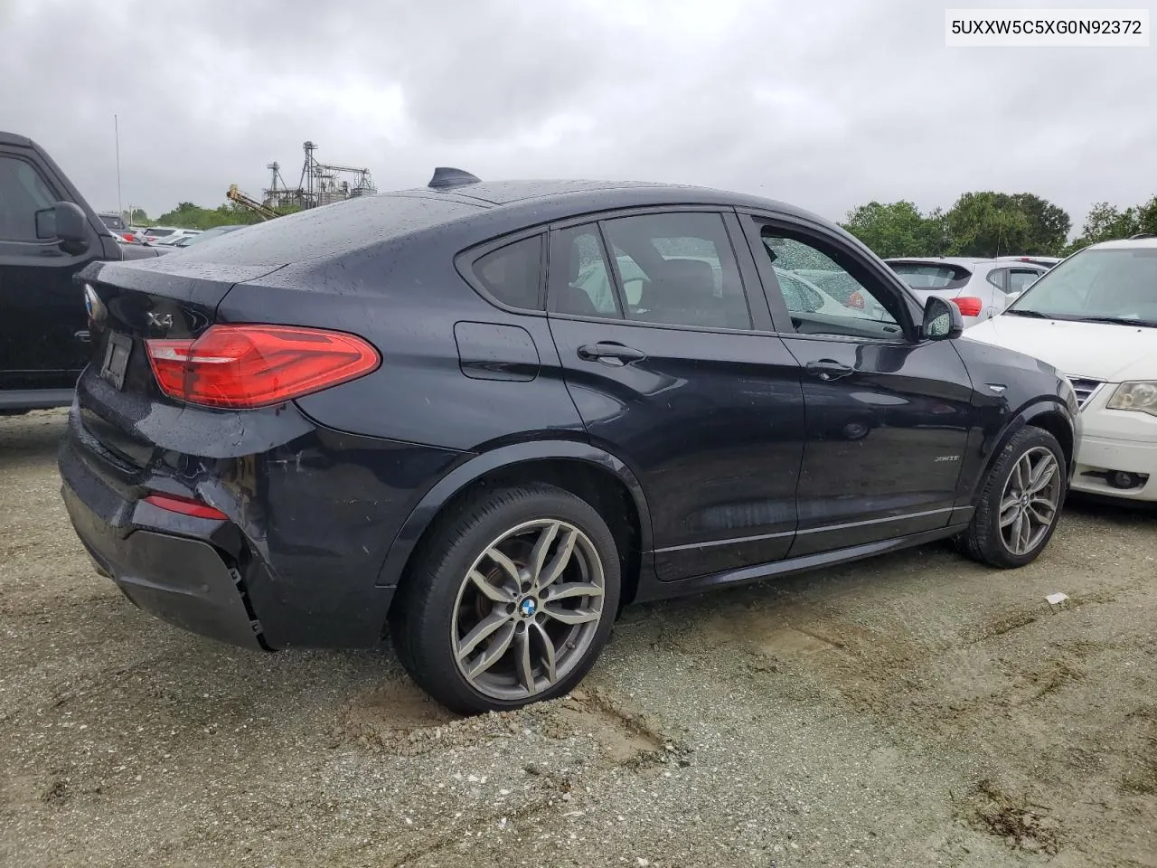 2016 BMW X4 xDrive35I VIN: 5UXXW5C5XG0N92372 Lot: 74685634