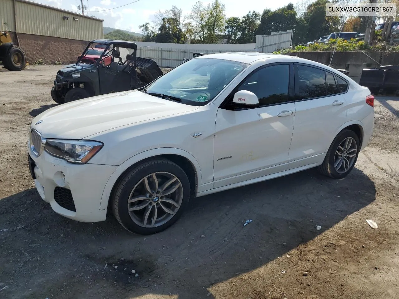 2016 BMW X4 xDrive28I VIN: 5UXXW3C51G0R21867 Lot: 74687024