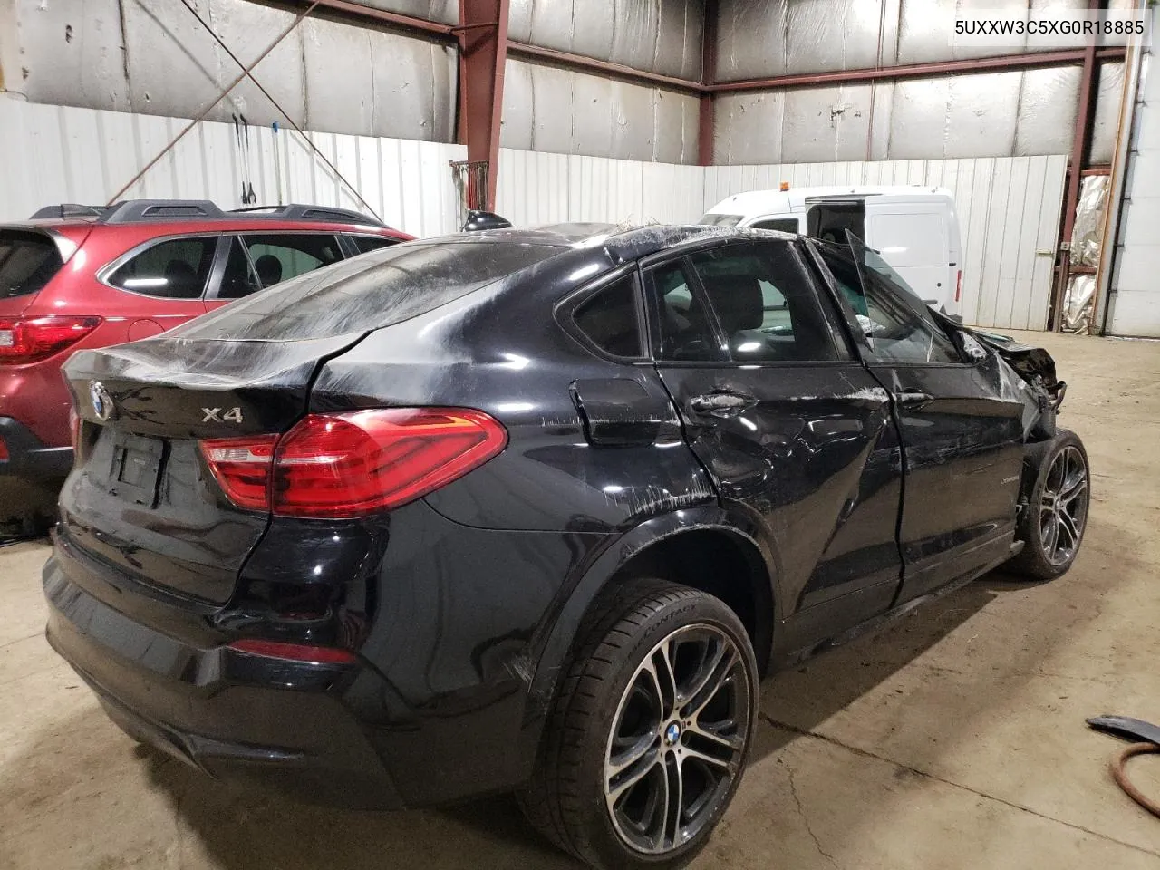 2016 BMW X4 xDrive28I VIN: 5UXXW3C5XG0R18885 Lot: 76964974