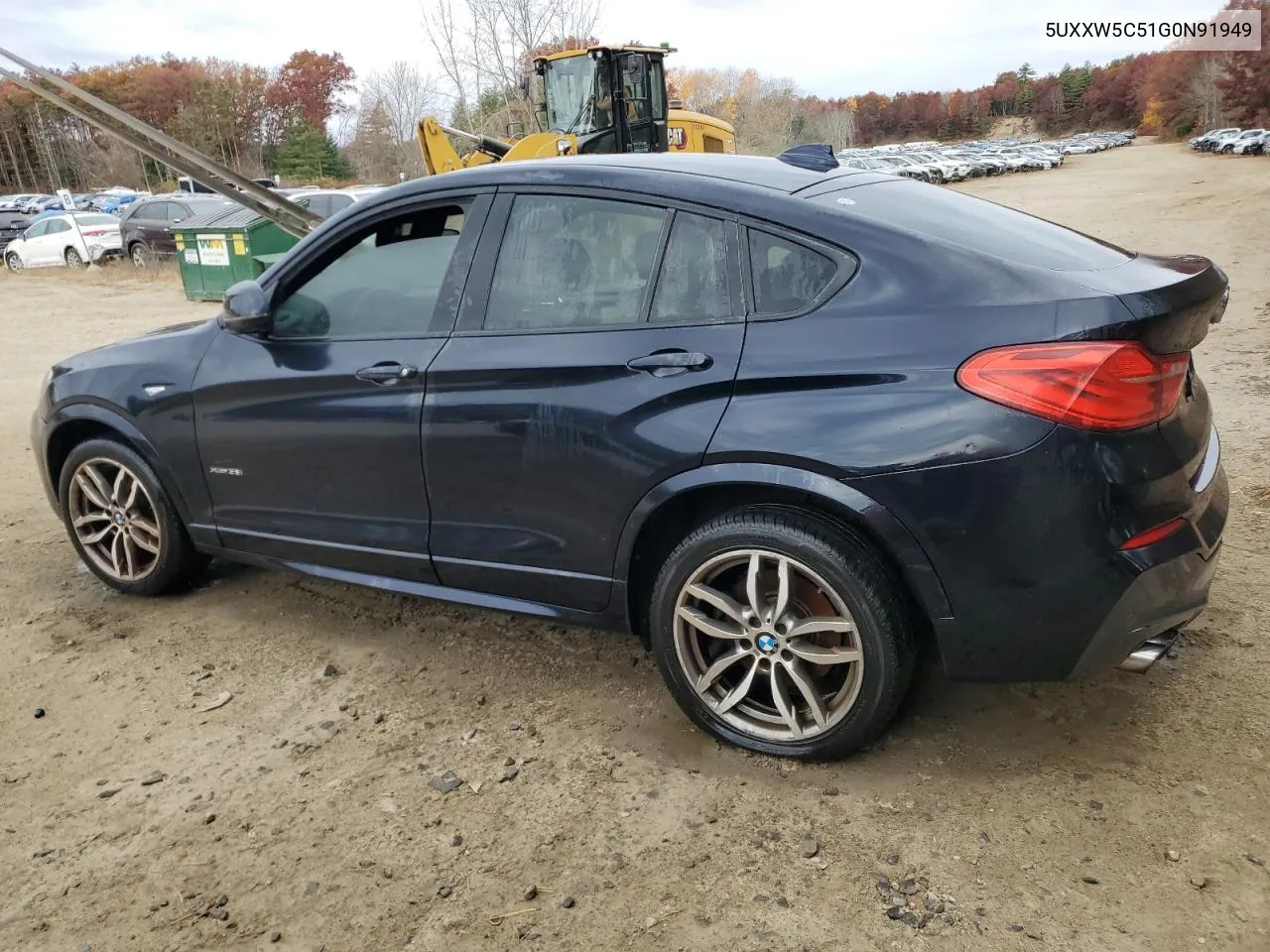 2016 BMW X4 xDrive35I VIN: 5UXXW5C51G0N91949 Lot: 77587084