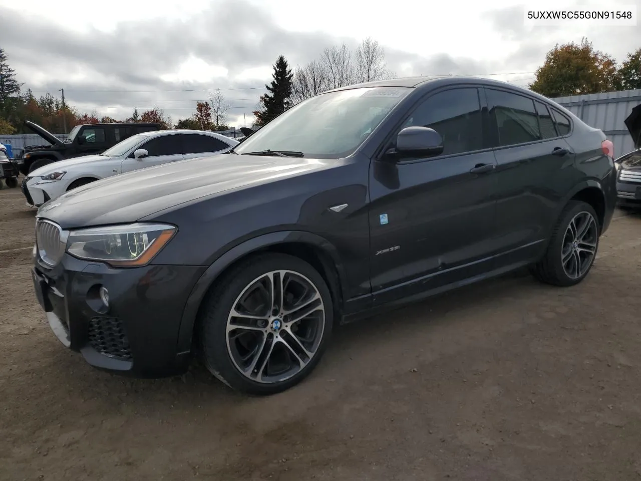 2016 BMW X4 xDrive35I VIN: 5UXXW5C55G0N91548 Lot: 78099254