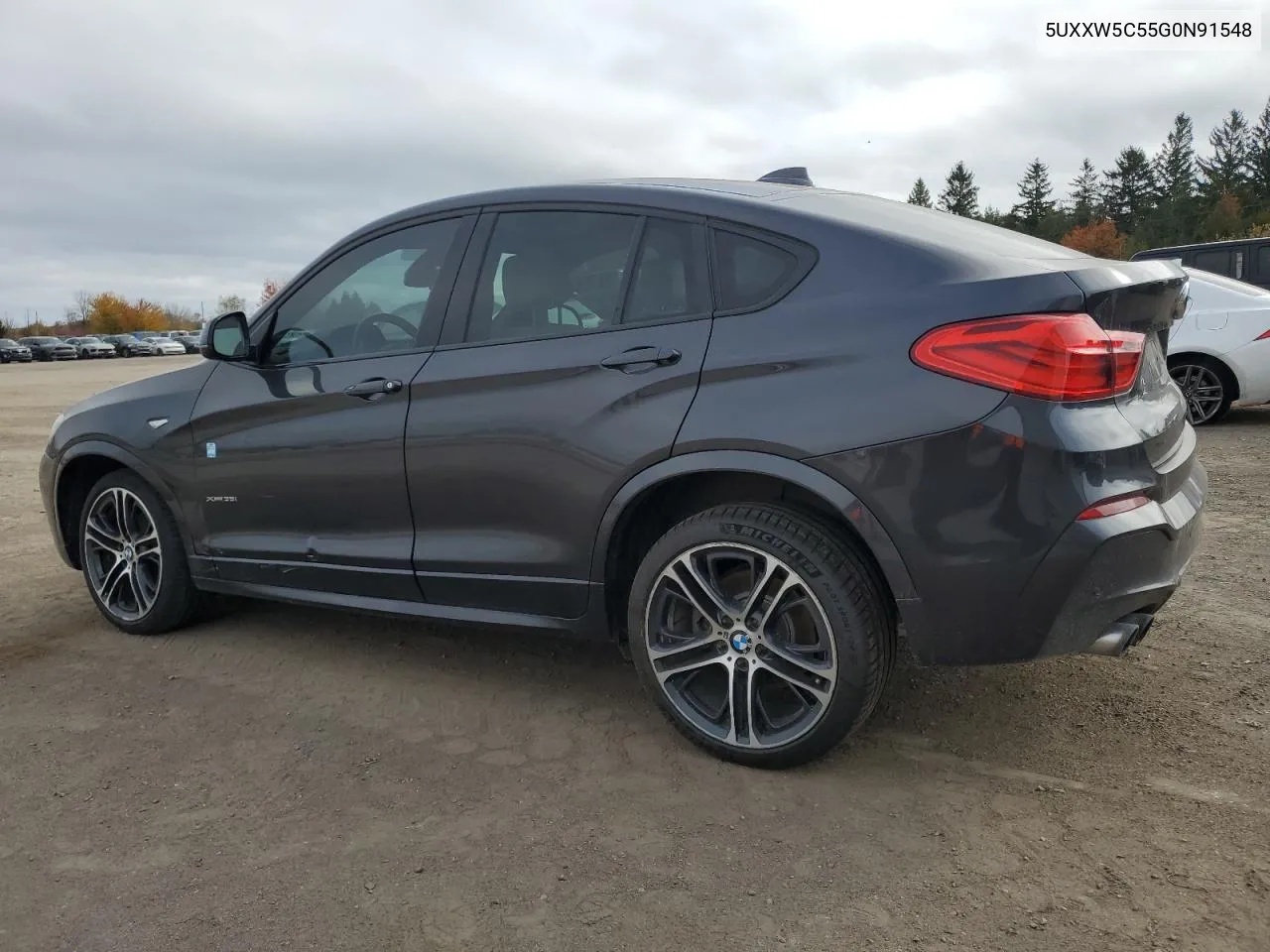 2016 BMW X4 xDrive35I VIN: 5UXXW5C55G0N91548 Lot: 78099254