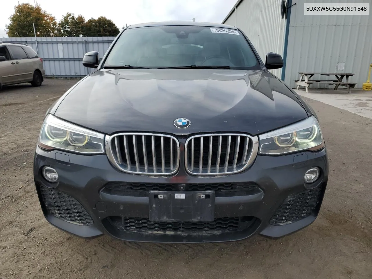 2016 BMW X4 xDrive35I VIN: 5UXXW5C55G0N91548 Lot: 78099254