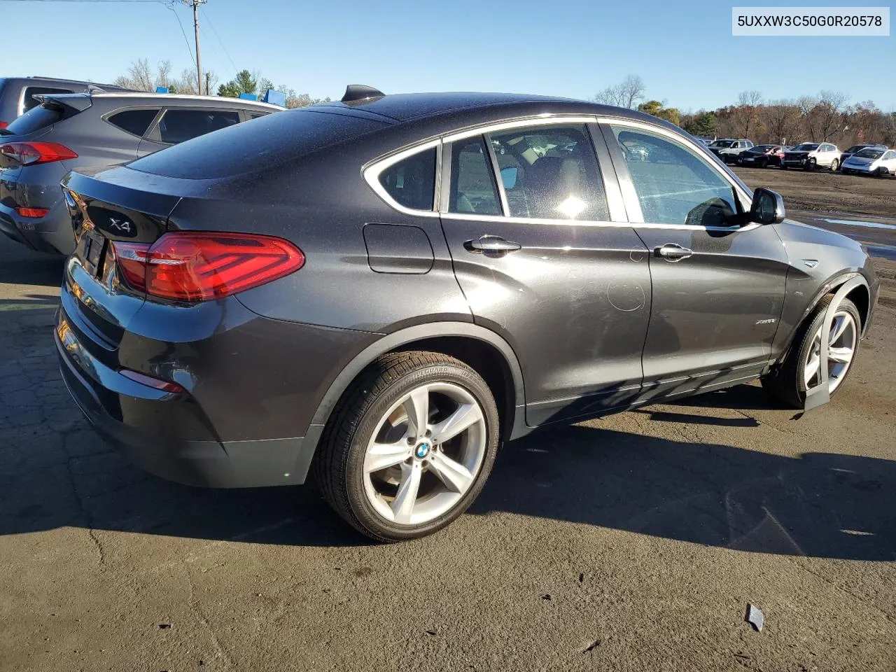 2016 BMW X4 xDrive28I VIN: 5UXXW3C50G0R20578 Lot: 78942474