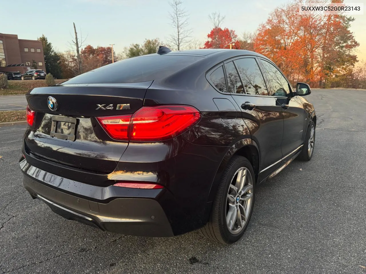 2016 BMW X4 xDrive28I VIN: 5UXXW3C52G0R23143 Lot: 79753934