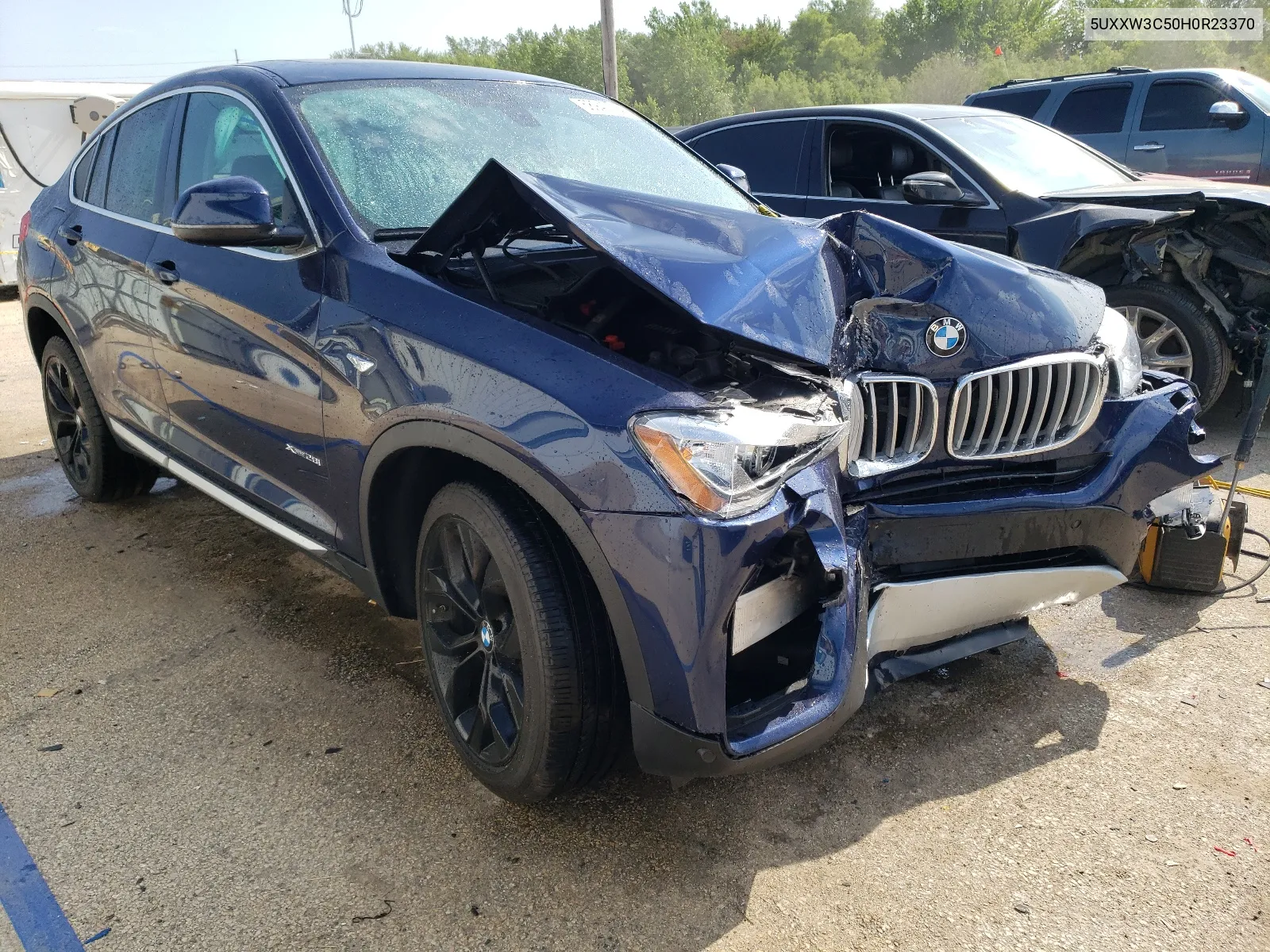 2017 BMW X4 xDrive28I VIN: 5UXXW3C50H0R23370 Lot: 58943794