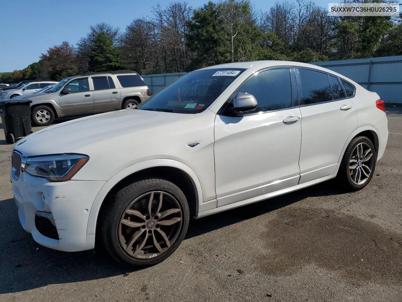 5UXXW7C36H0U26295 2017 BMW X4 xDrivem40I