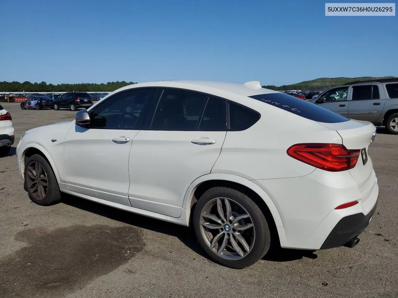 5UXXW7C36H0U26295 2017 BMW X4 xDrivem40I