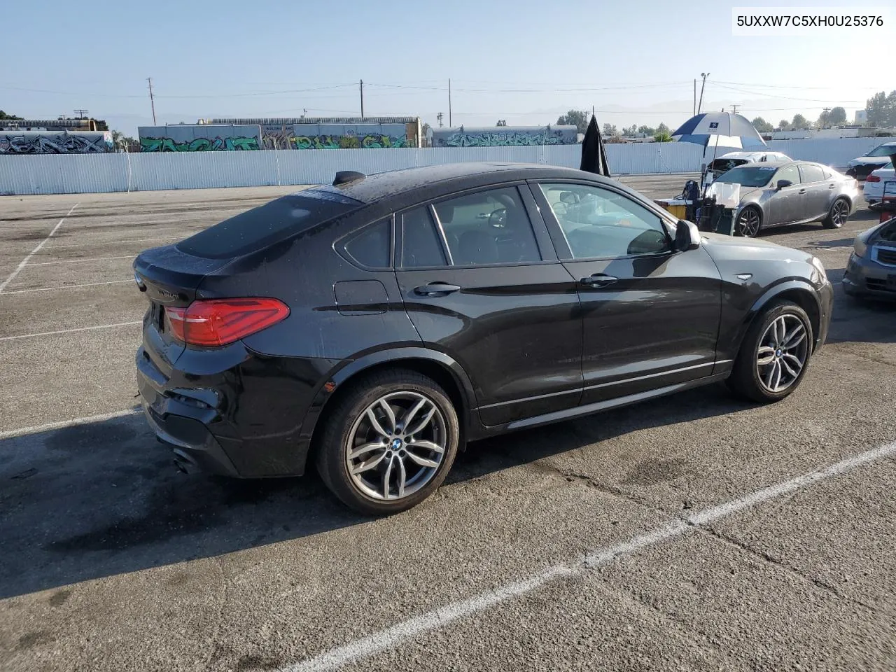 2017 BMW X4 xDrivem40I VIN: 5UXXW7C5XH0U25376 Lot: 69030684