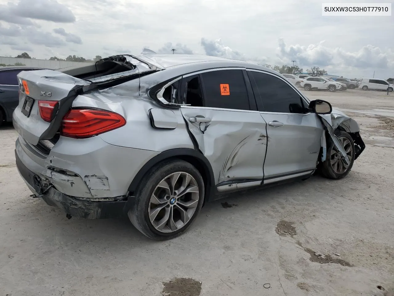 5UXXW3C53H0T77910 2017 BMW X4 xDrive28I