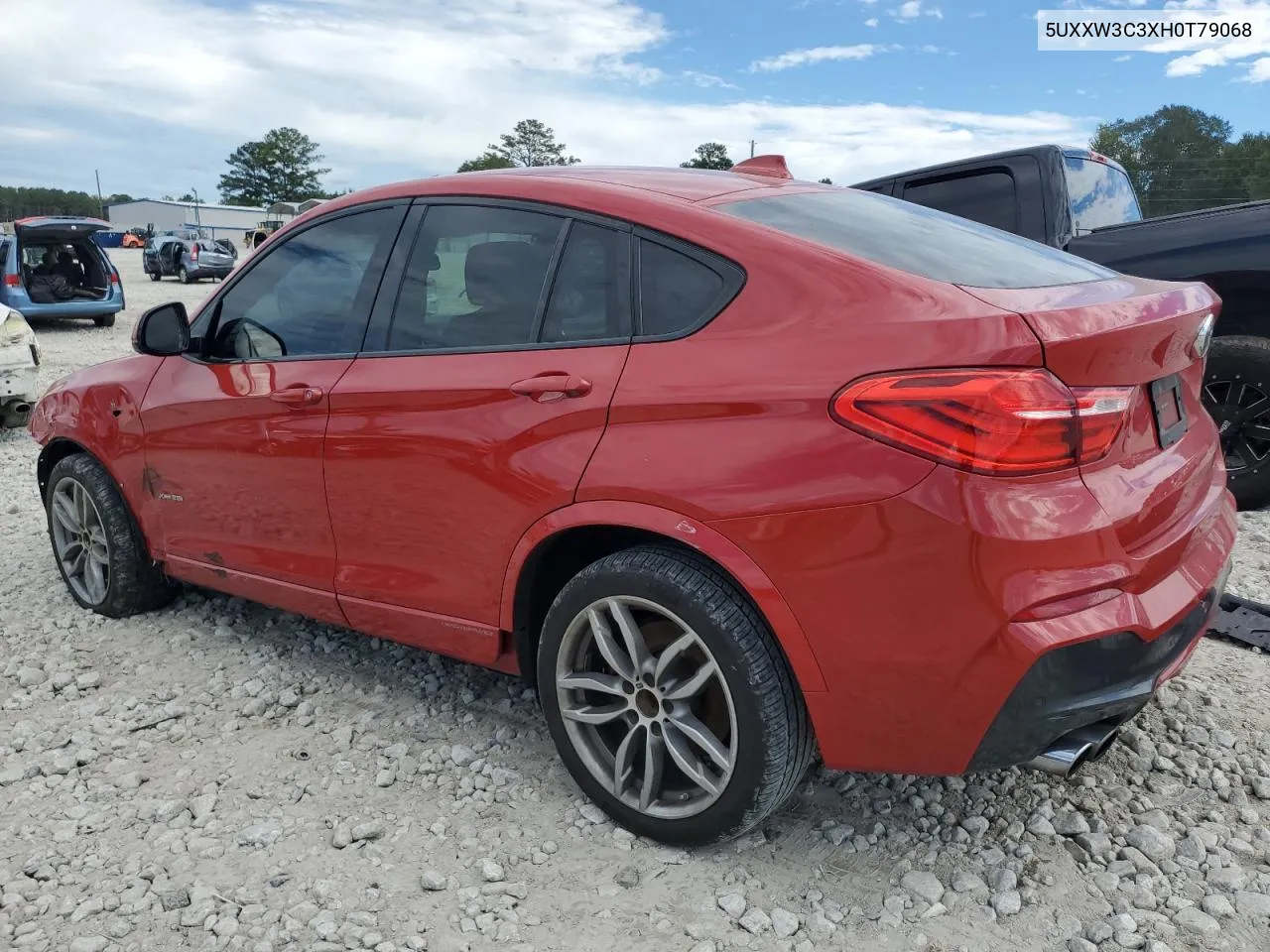 2017 BMW X4 xDrive28I VIN: 5UXXW3C3XH0T79068 Lot: 72623314