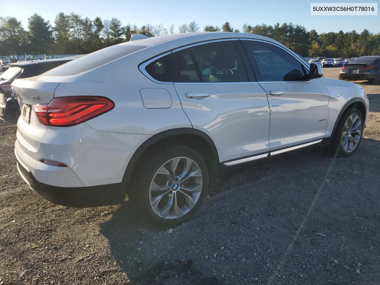 2017 BMW X4 xDrive28I VIN: 5UXXW3C56H0T78016 Lot: 73713234