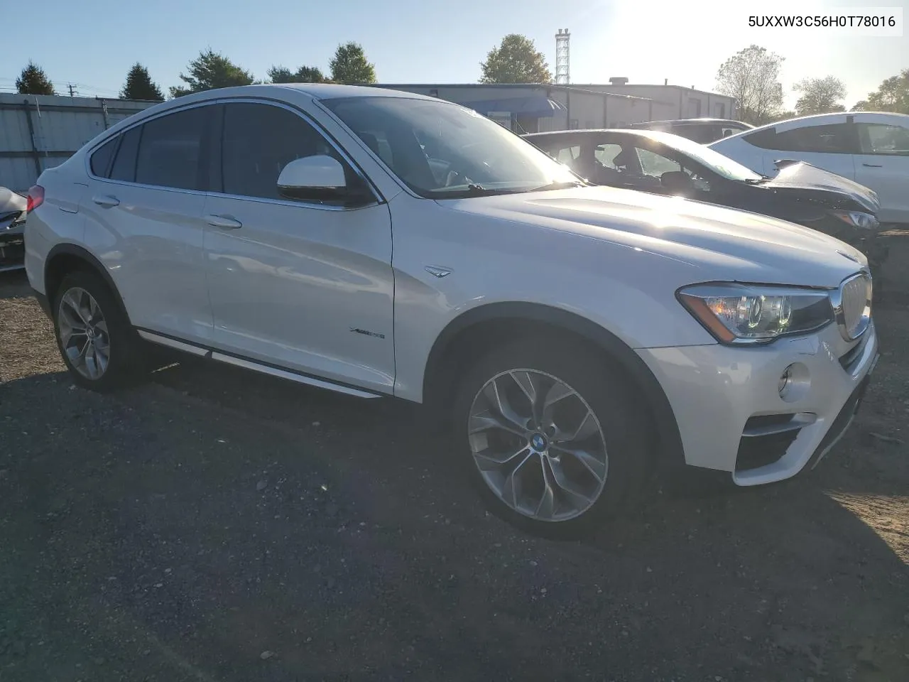 2017 BMW X4 xDrive28I VIN: 5UXXW3C56H0T78016 Lot: 73713234