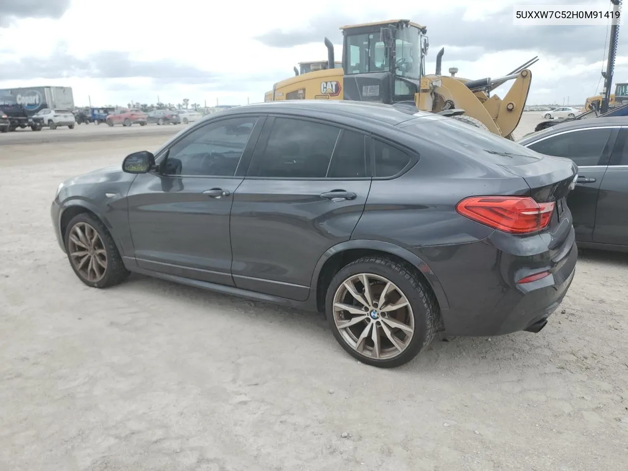 2017 BMW X4 xDrivem40I VIN: 5UXXW7C52H0M91419 Lot: 79246144