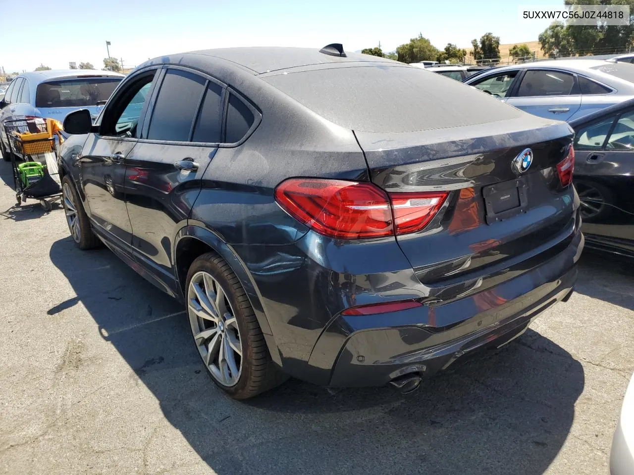 2018 BMW X4 xDrivem40I VIN: 5UXXW7C56J0Z44818 Lot: 63669404