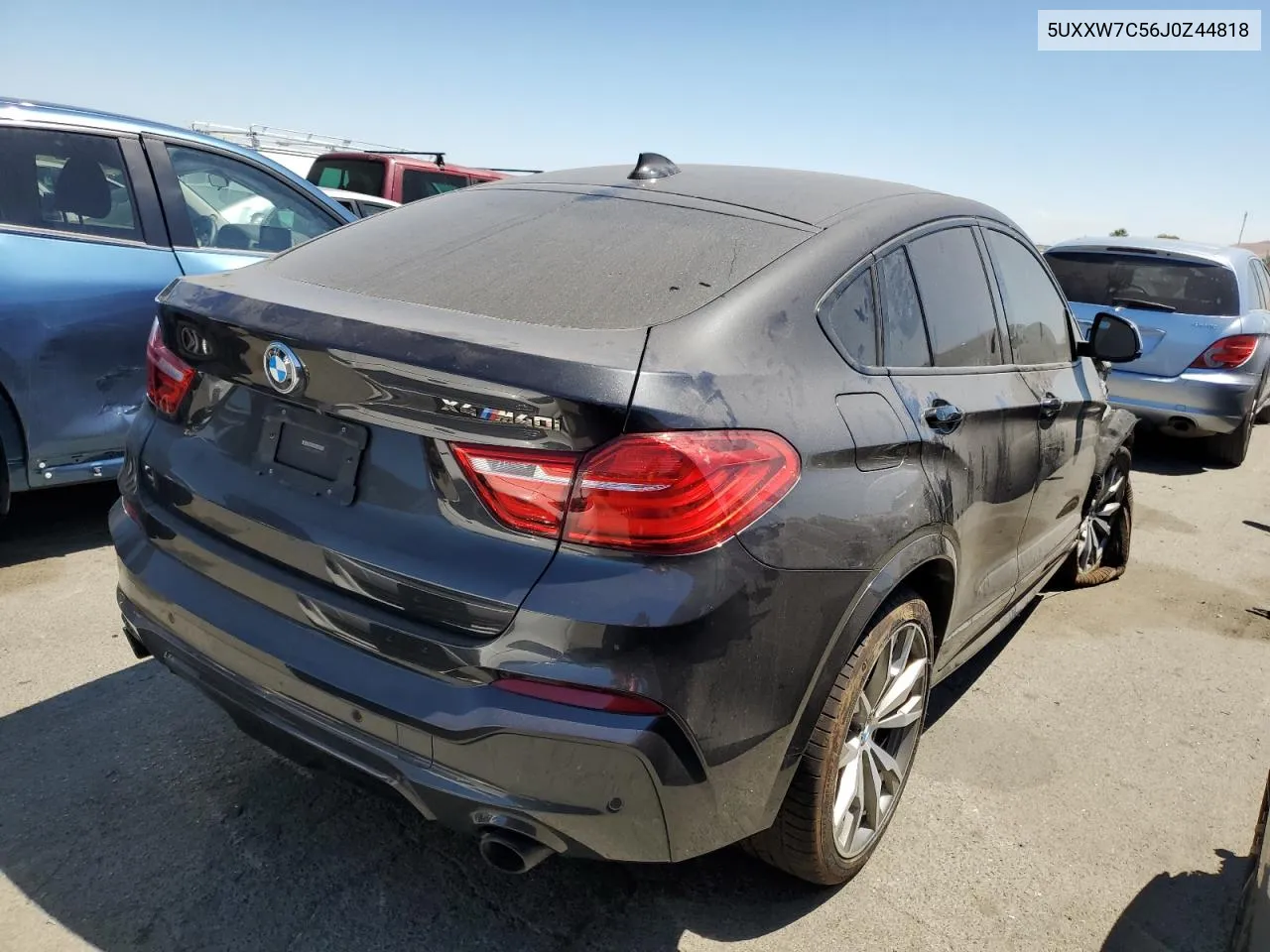 2018 BMW X4 xDrivem40I VIN: 5UXXW7C56J0Z44818 Lot: 63669404