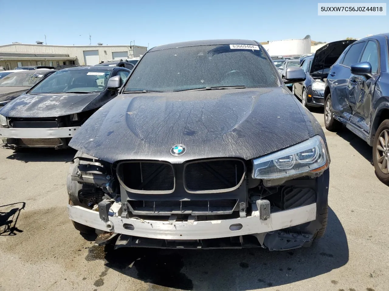 2018 BMW X4 xDrivem40I VIN: 5UXXW7C56J0Z44818 Lot: 63669404