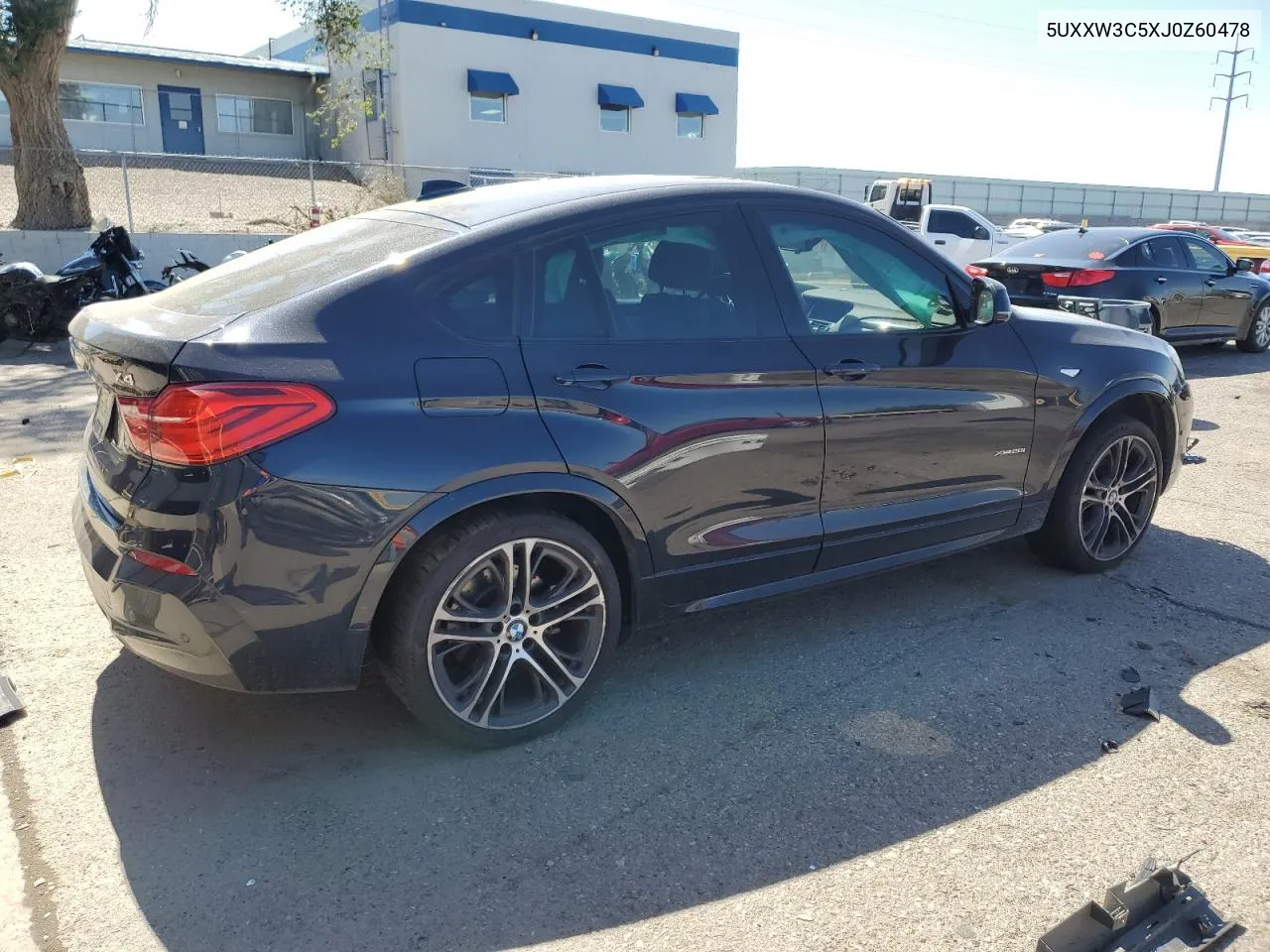 2018 BMW X4 xDrive28I VIN: 5UXXW3C5XJ0Z60478 Lot: 65756094