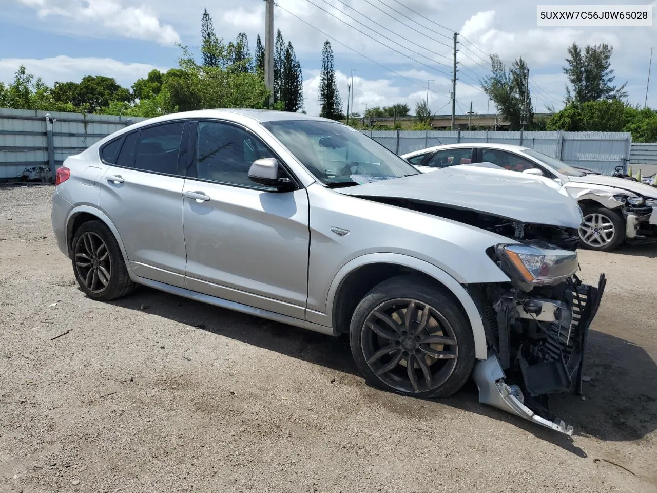 2018 BMW X4 xDrivem40I VIN: 5UXXW7C56J0W65028 Lot: 65943844