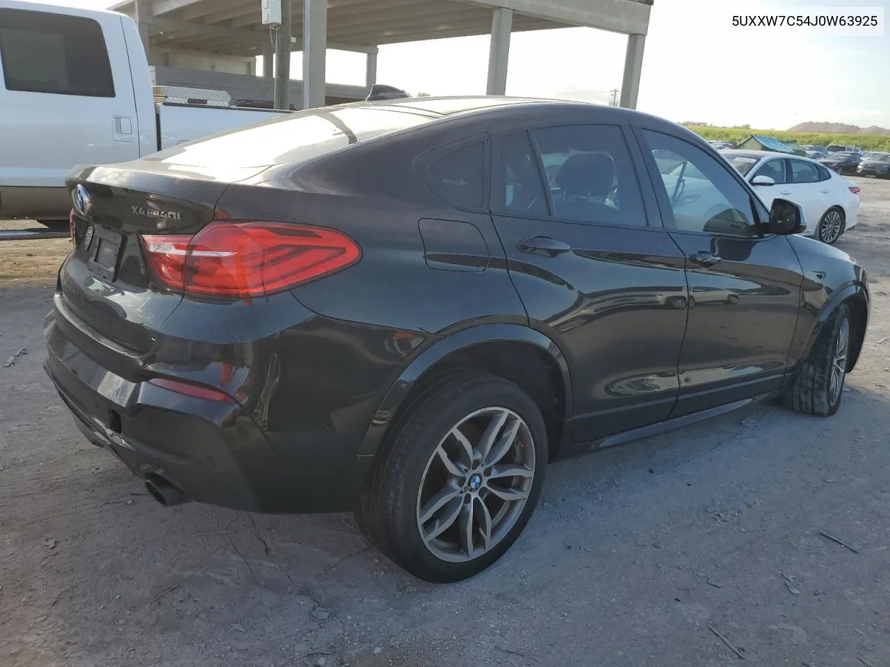 2018 BMW X4 xDrivem40I VIN: 5UXXW7C54J0W63925 Lot: 70642674