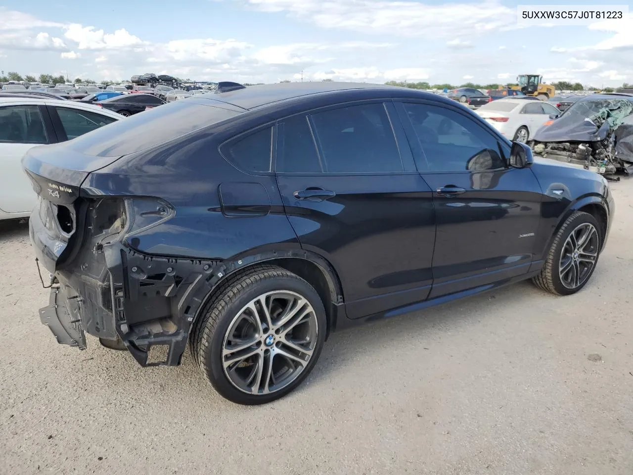 2018 BMW X4 xDrive28I VIN: 5UXXW3C57J0T81223 Lot: 71732844