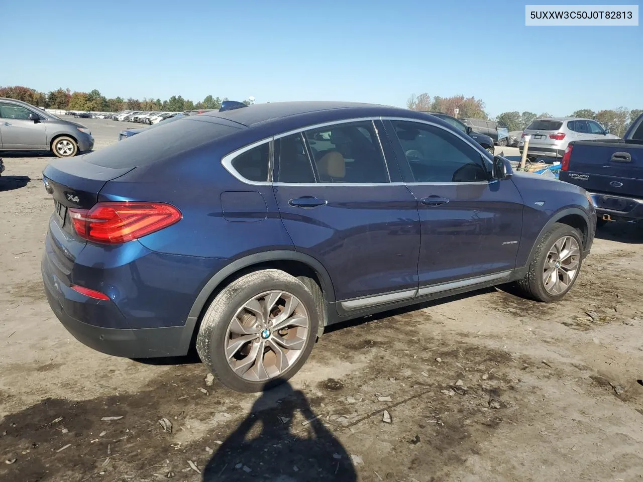 2018 BMW X4 xDrive28I VIN: 5UXXW3C50J0T82813 Lot: 76297414