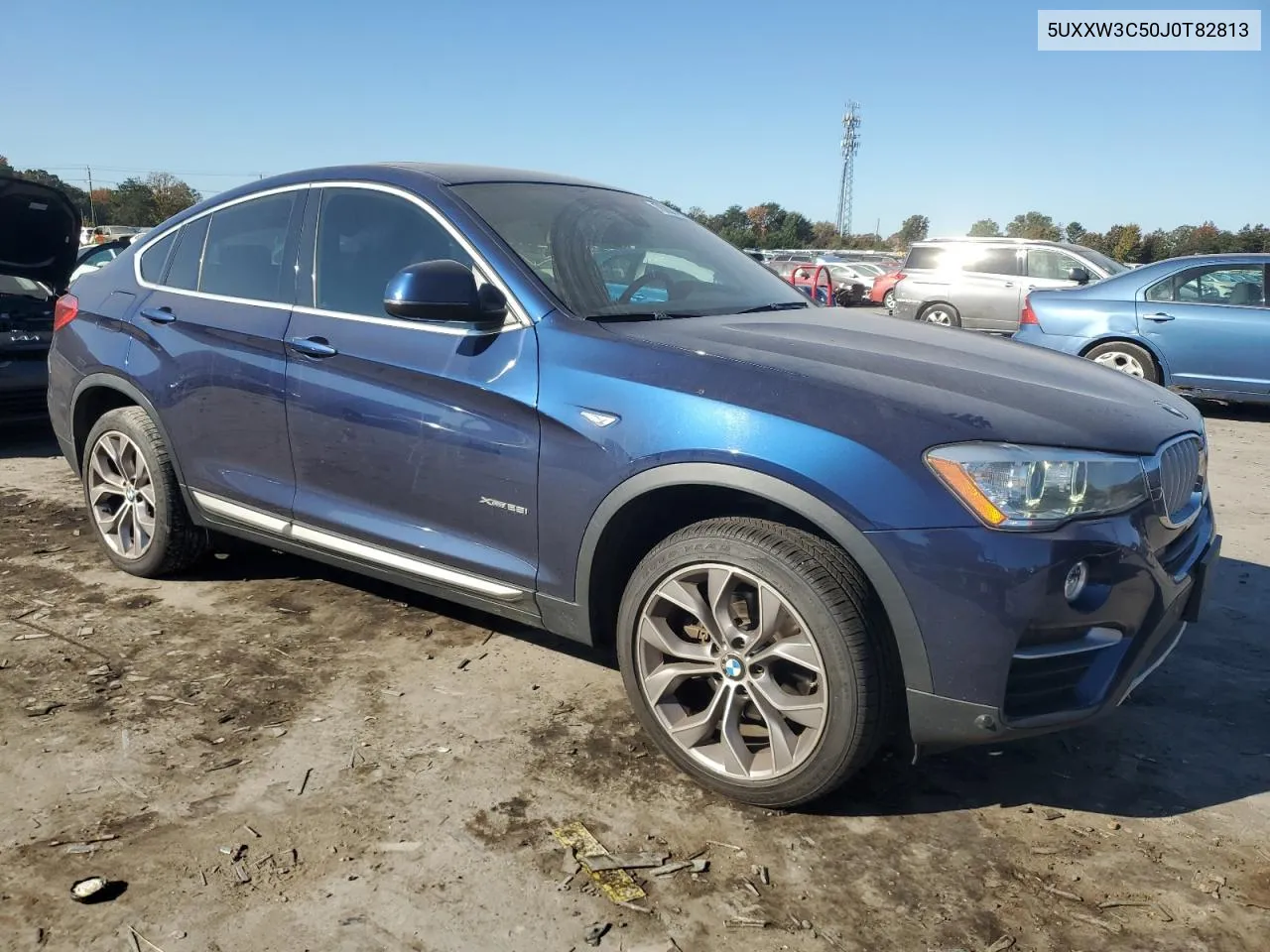 2018 BMW X4 xDrive28I VIN: 5UXXW3C50J0T82813 Lot: 76297414