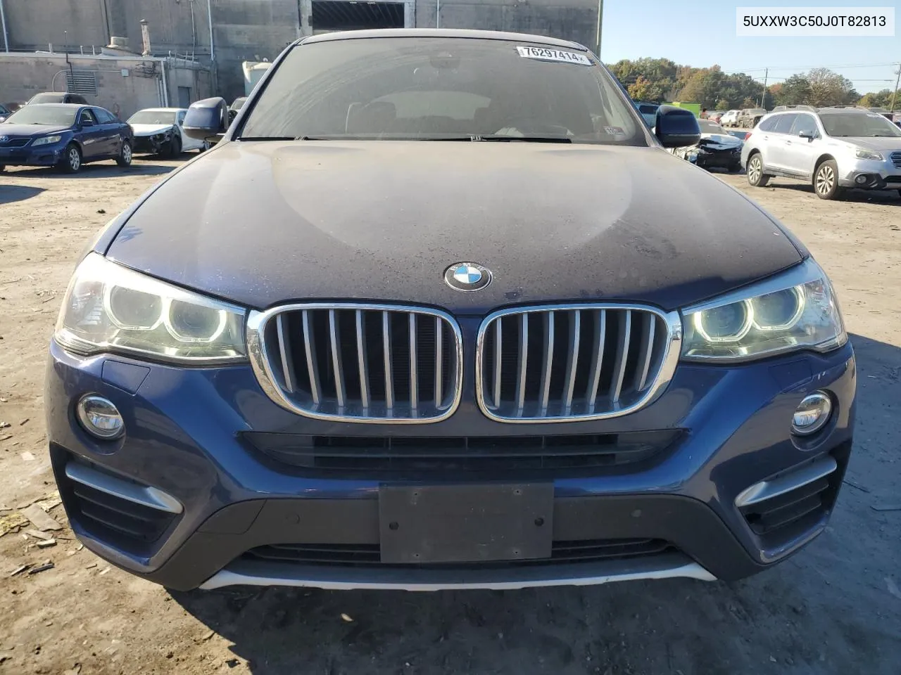 2018 BMW X4 xDrive28I VIN: 5UXXW3C50J0T82813 Lot: 76297414