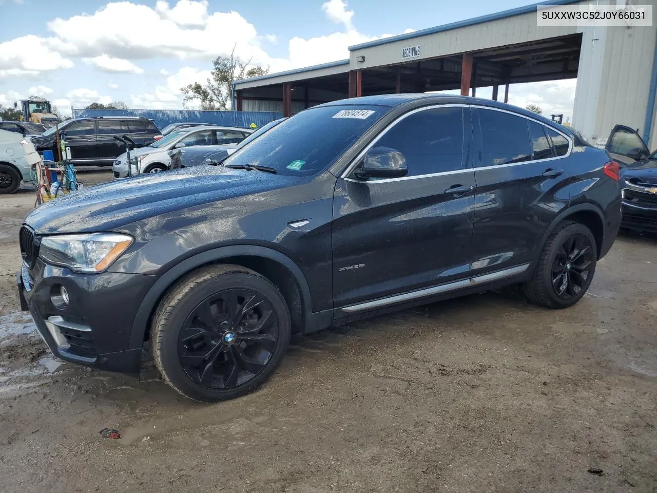 2018 BMW X4 xDrive28I VIN: 5UXXW3C52J0Y66031 Lot: 78604514