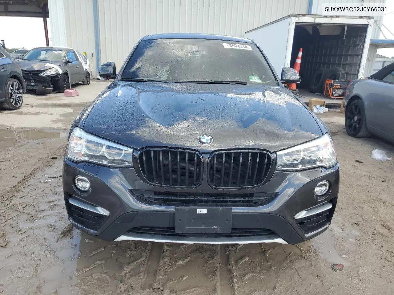 2018 BMW X4 xDrive28I VIN: 5UXXW3C52J0Y66031 Lot: 78604514