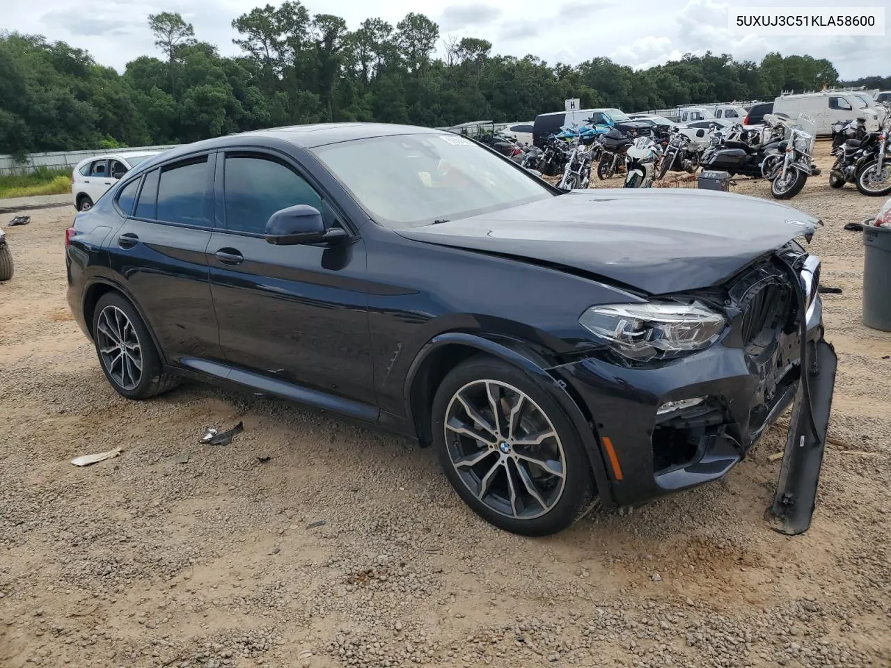 2019 BMW X4 xDrive30I VIN: 5UXUJ3C51KLA58600 Lot: 69094994