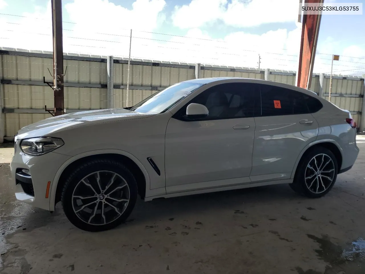 2019 BMW X4 xDrive30I VIN: 5UXUJ3C53KLG53755 Lot: 69213944