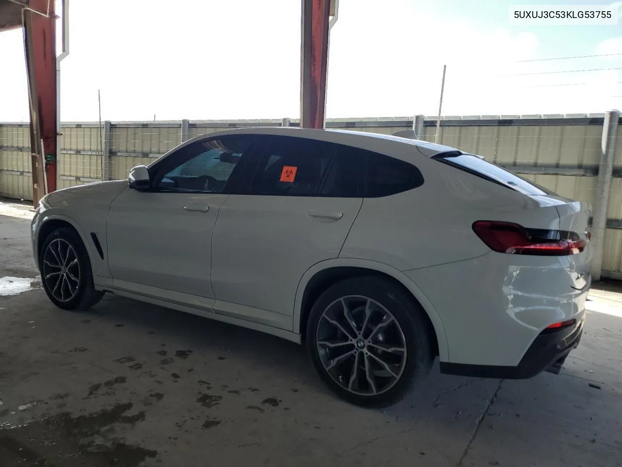 2019 BMW X4 xDrive30I VIN: 5UXUJ3C53KLG53755 Lot: 69213944