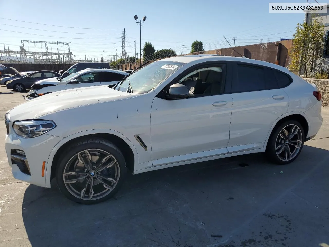 5UXUJ5C52K9A32869 2019 BMW X4 M40I