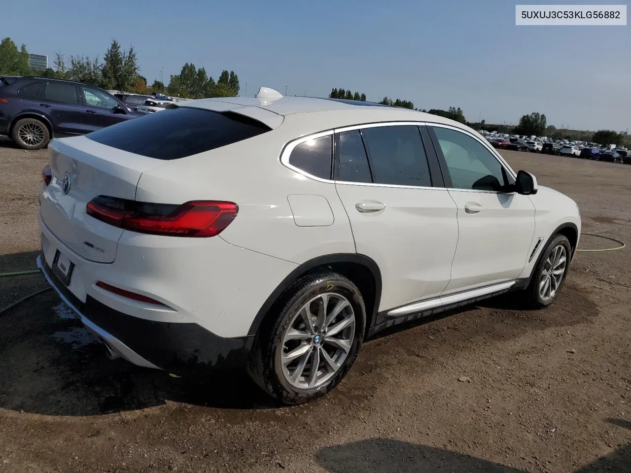 2019 BMW X4 xDrive30I VIN: 5UXUJ3C53KLG56882 Lot: 70263474