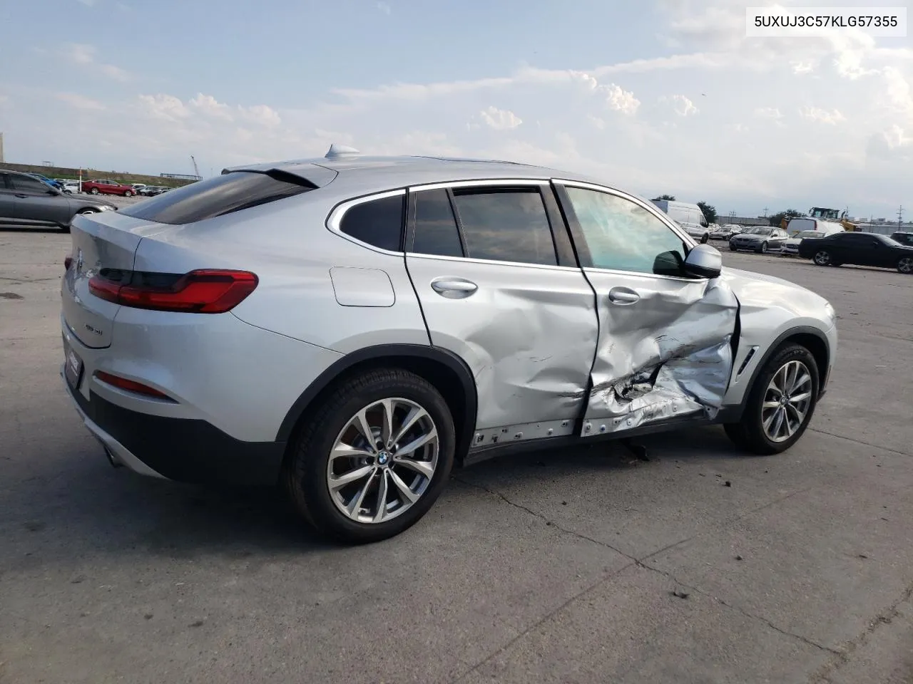 5UXUJ3C57KLG57355 2019 BMW X4 xDrive30I