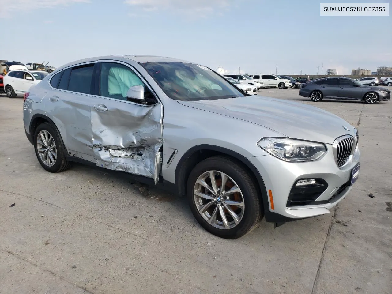 2019 BMW X4 xDrive30I VIN: 5UXUJ3C57KLG57355 Lot: 71271054