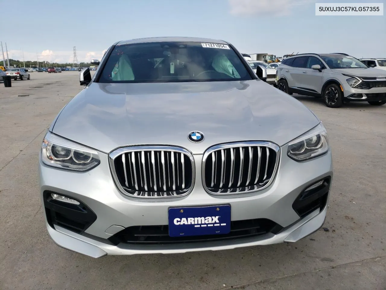 2019 BMW X4 xDrive30I VIN: 5UXUJ3C57KLG57355 Lot: 71271054