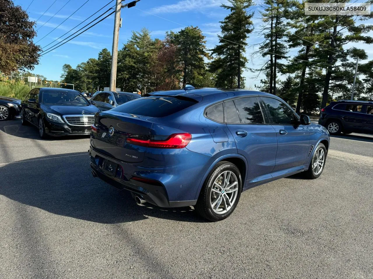 2019 BMW X4 xDrive30I VIN: 5UXUJ3C50KLA58409 Lot: 74529504