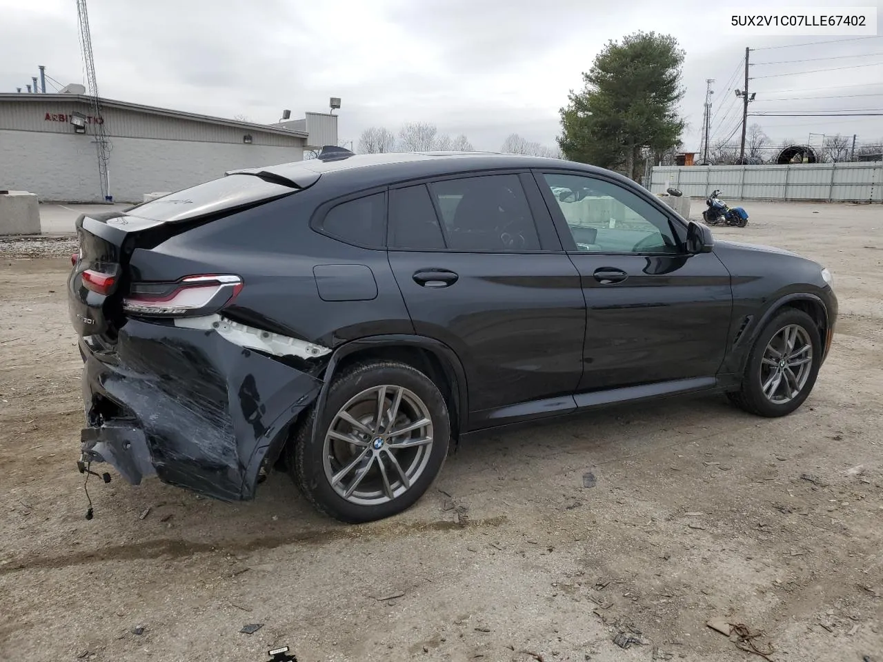 2020 BMW X4 xDrive30I VIN: 5UX2V1C07LLE67402 Lot: 41851014