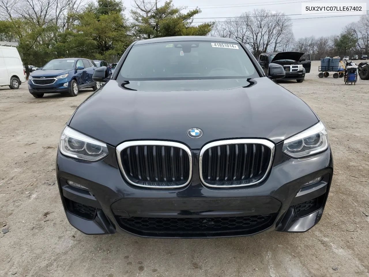 2020 BMW X4 xDrive30I VIN: 5UX2V1C07LLE67402 Lot: 41851014