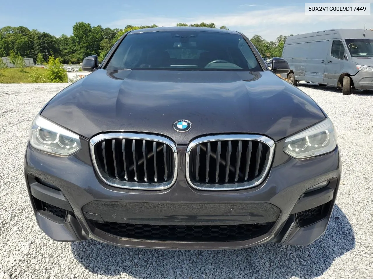 2020 BMW X4 xDrive30I VIN: 5UX2V1C00L9D17449 Lot: 58672774