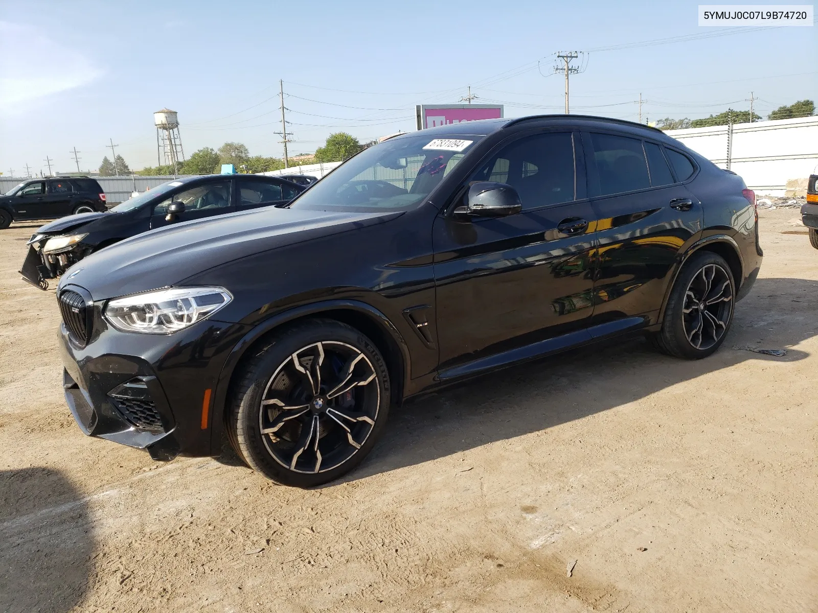 2020 BMW X4 M Competition VIN: 5YMUJ0C07L9B74720 Lot: 67831094