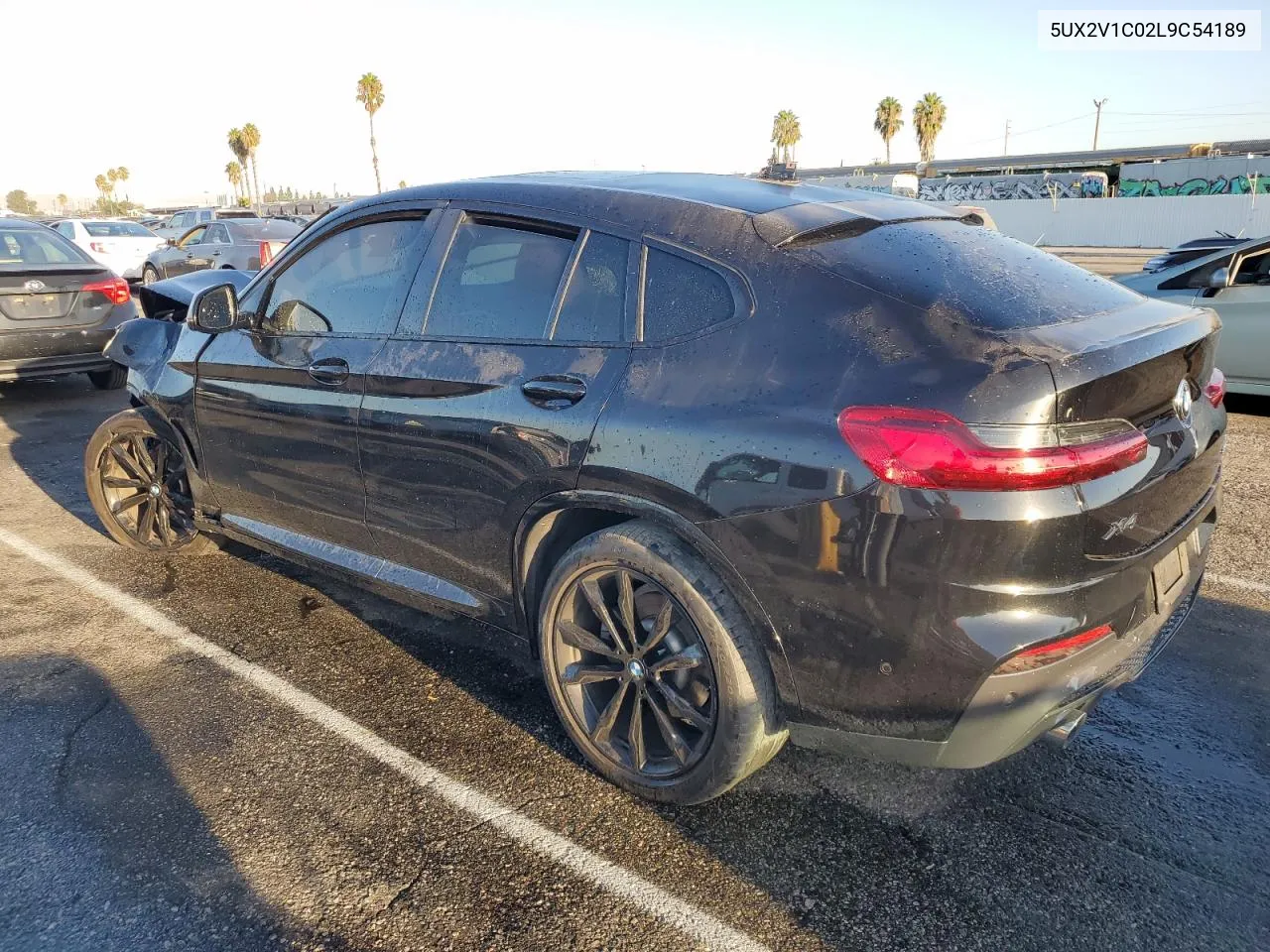 2020 BMW X4 xDrive30I VIN: 5UX2V1C02L9C54189 Lot: 71367504