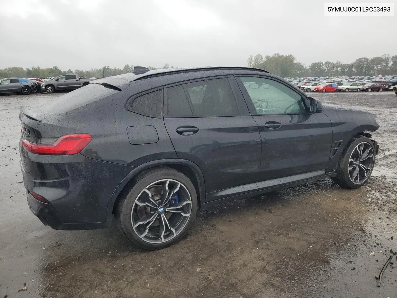 2020 BMW X4 M Competition VIN: 5YMUJ0C01L9C53493 Lot: 71828414