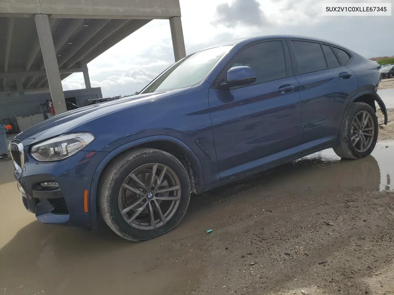 2020 BMW X4 xDrive30I VIN: 5UX2V1C0XLLE67345 Lot: 72253404