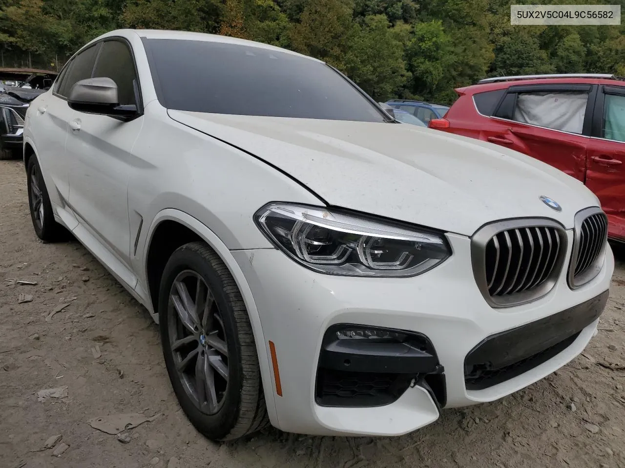 2020 BMW X4 xDrivem40I VIN: 5UX2V5C04L9C56582 Lot: 72743394