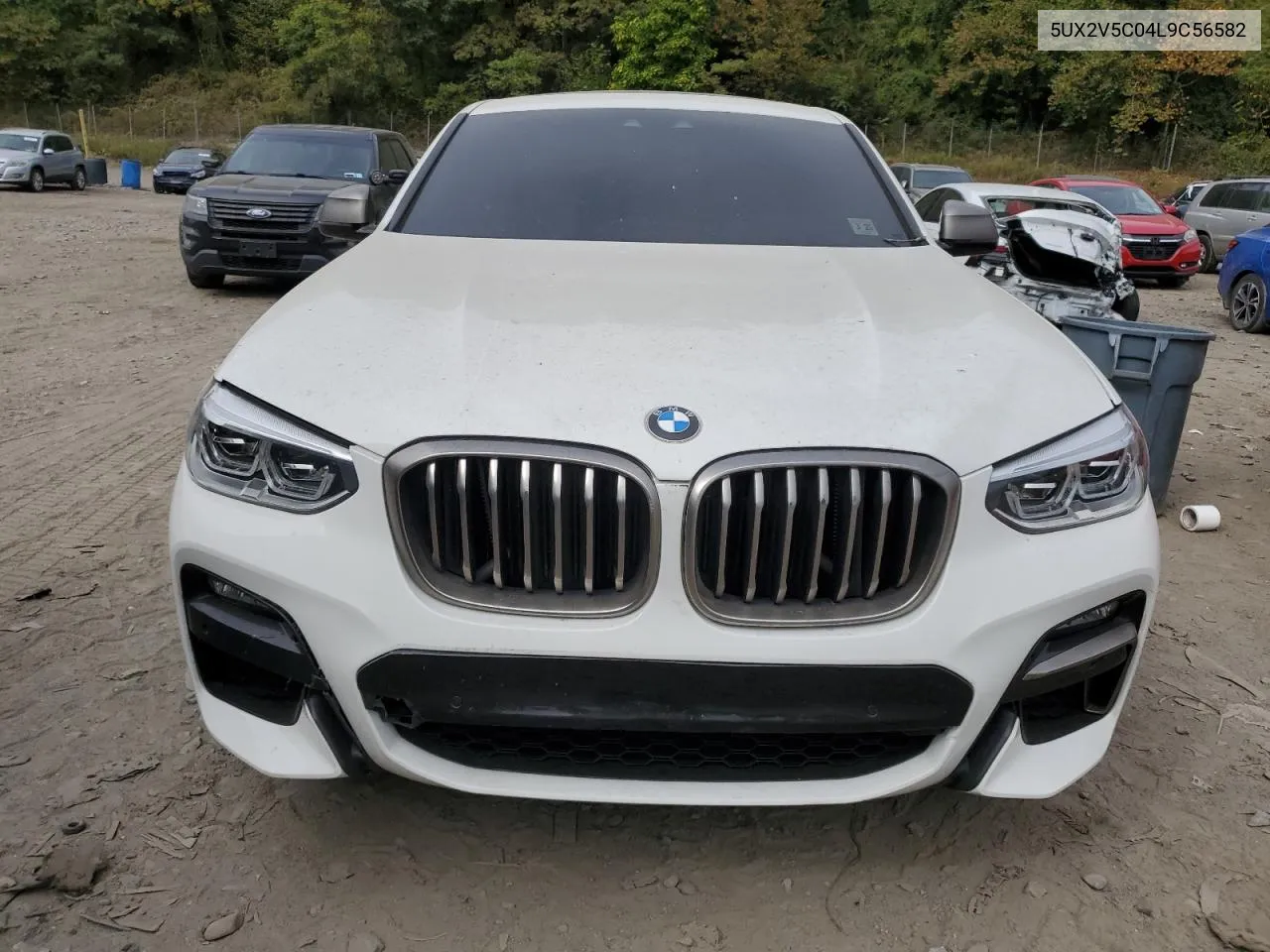 2020 BMW X4 xDrivem40I VIN: 5UX2V5C04L9C56582 Lot: 72743394