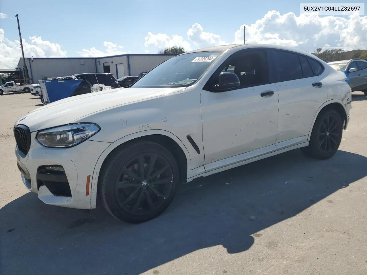 2020 BMW X4 xDrive30I VIN: 5UX2V1C04LLZ32697 Lot: 74239264