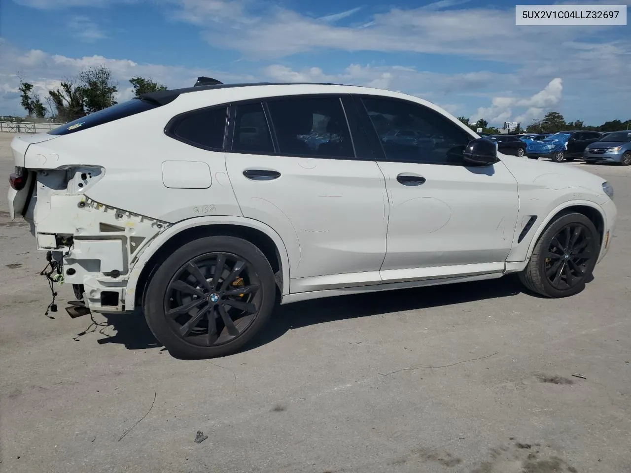 2020 BMW X4 xDrive30I VIN: 5UX2V1C04LLZ32697 Lot: 74239264